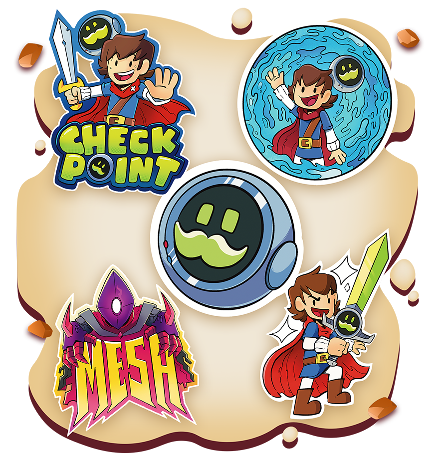 Checkpoint Variety Sticker Pack